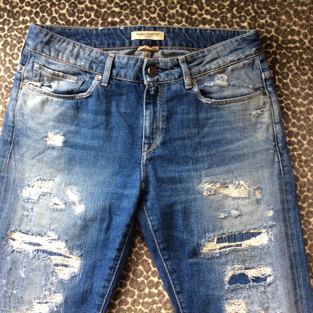ANTHROPOLOGIE MADE & CRAFTED LEVI’S 27
